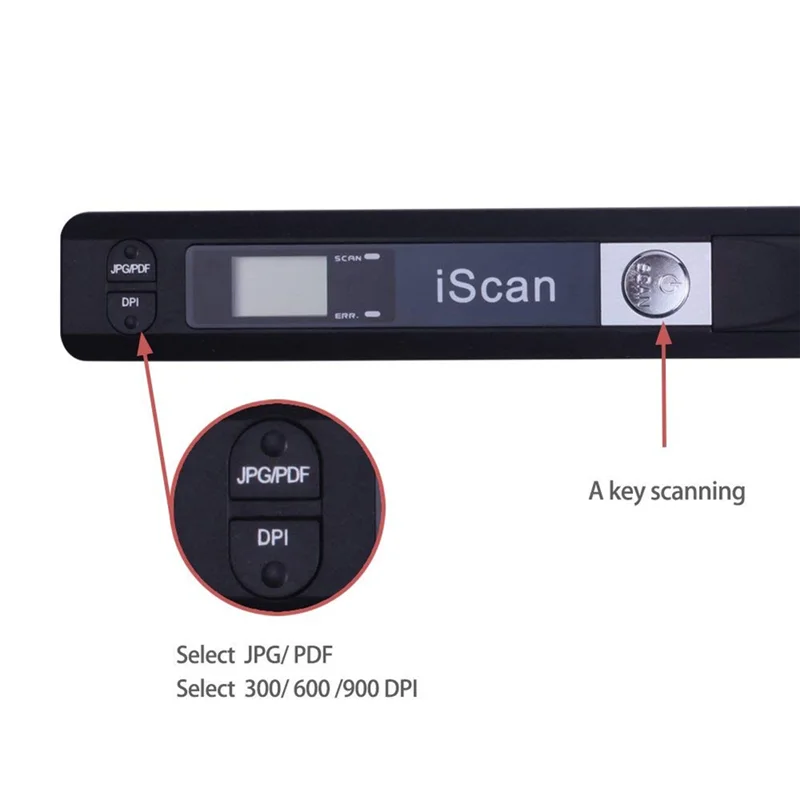 ماسح ضوئي محمول صغير iScan A4  - مراجعة Document Scanner Portable وسعره