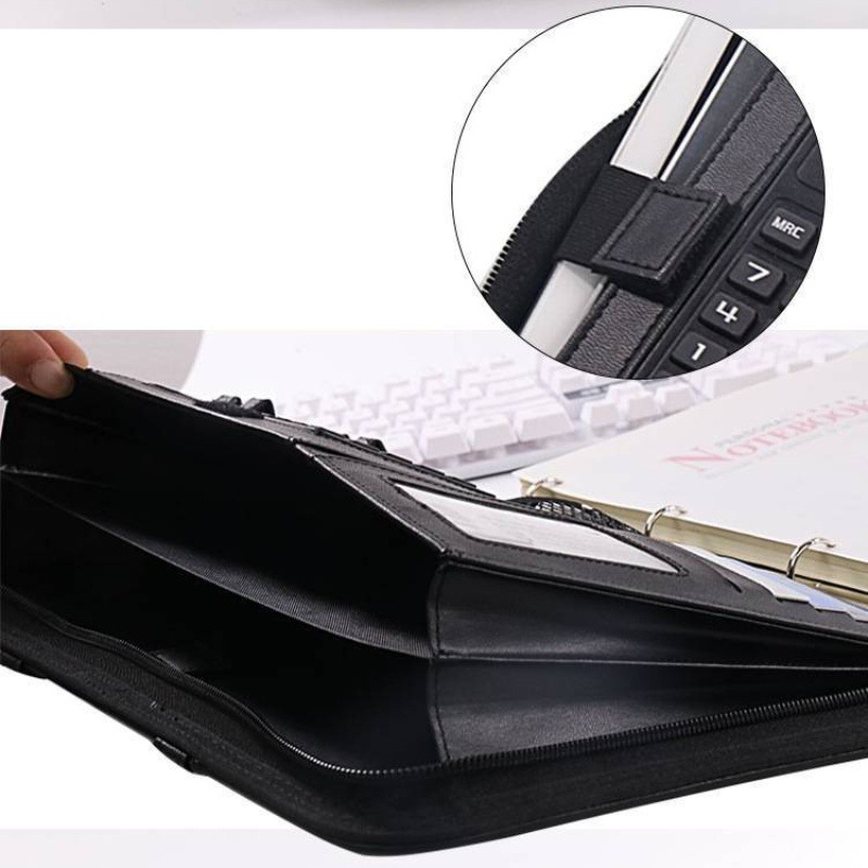 حقيبة ملفات جلد صناعي A4 بسحاب - مراجعة Document Scanner Portable وسعره