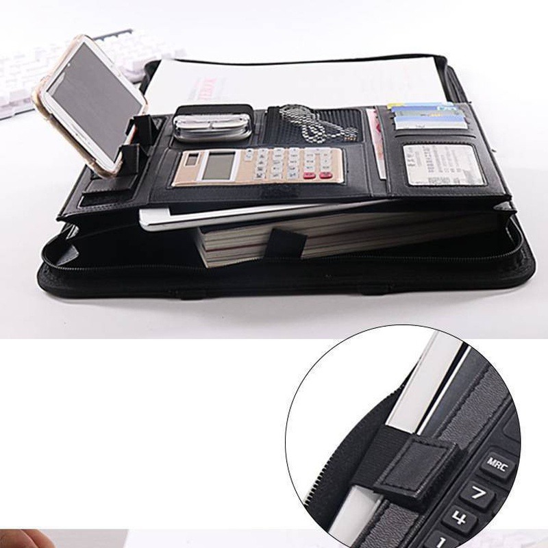 حقيبة ملفات جلد صناعي A4 بسحاب - مراجعة Document Scanner Portable وسعره