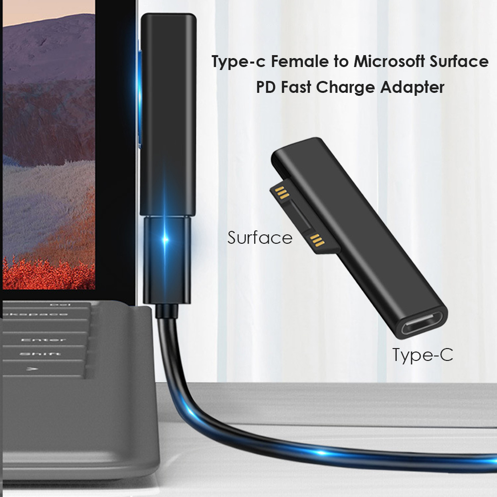 نوع C PD محول للكمبيوتر اللوحي - مراجعة Home Office Microsoft وسعره